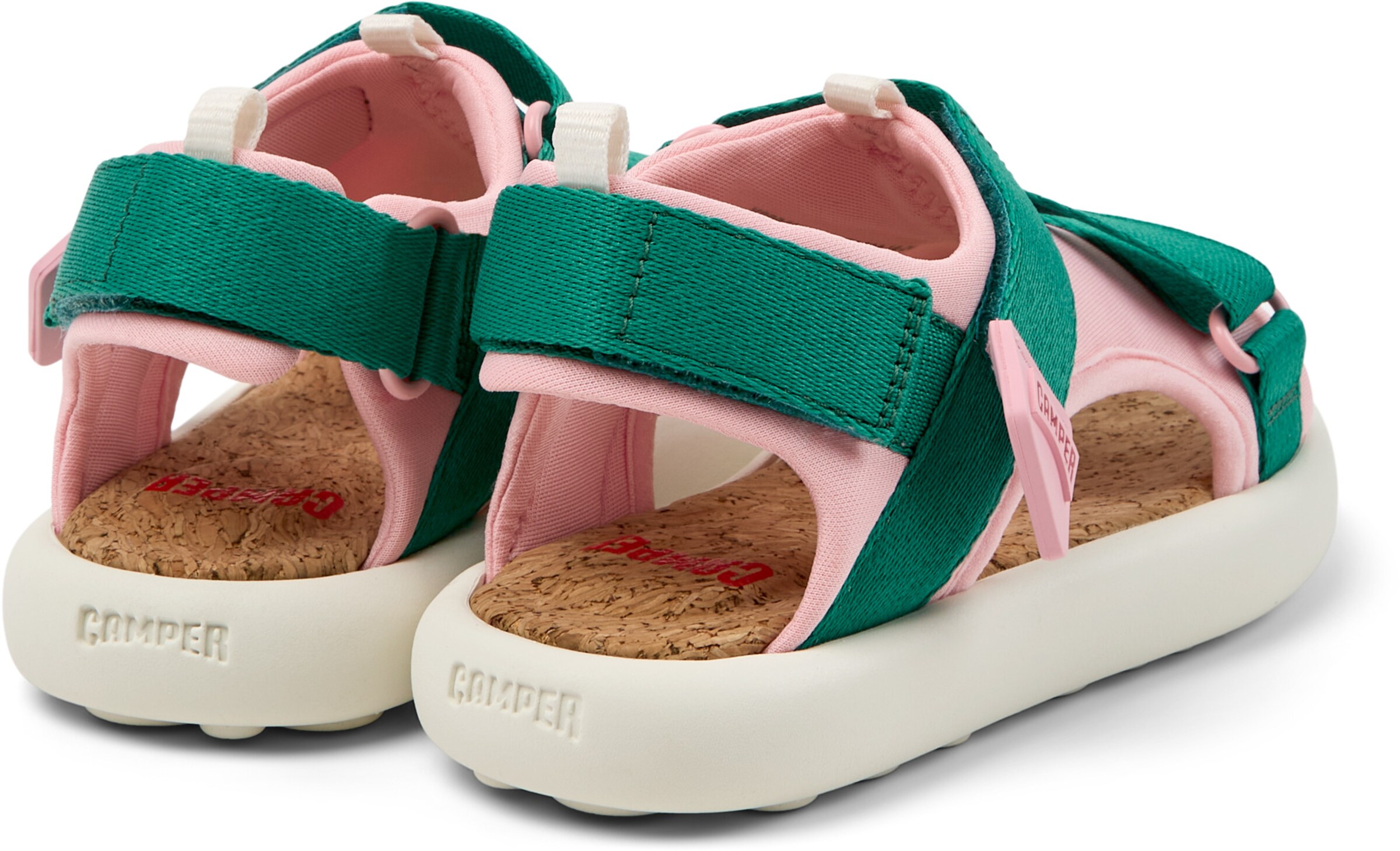 Chaussures ouvertes 'Pelotas Flota' CAMPER en vert