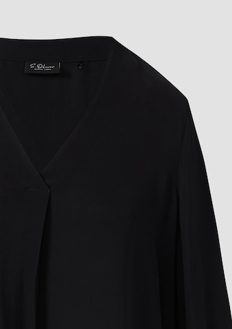 s.Oliver BLACK LABEL Bluzka w kolorze czarny