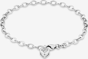 AMOR Bracelet in Silver: front