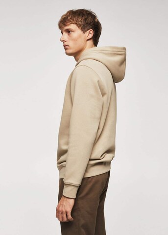 MANGO MAN Sweatshirt 'Skih' in Beige