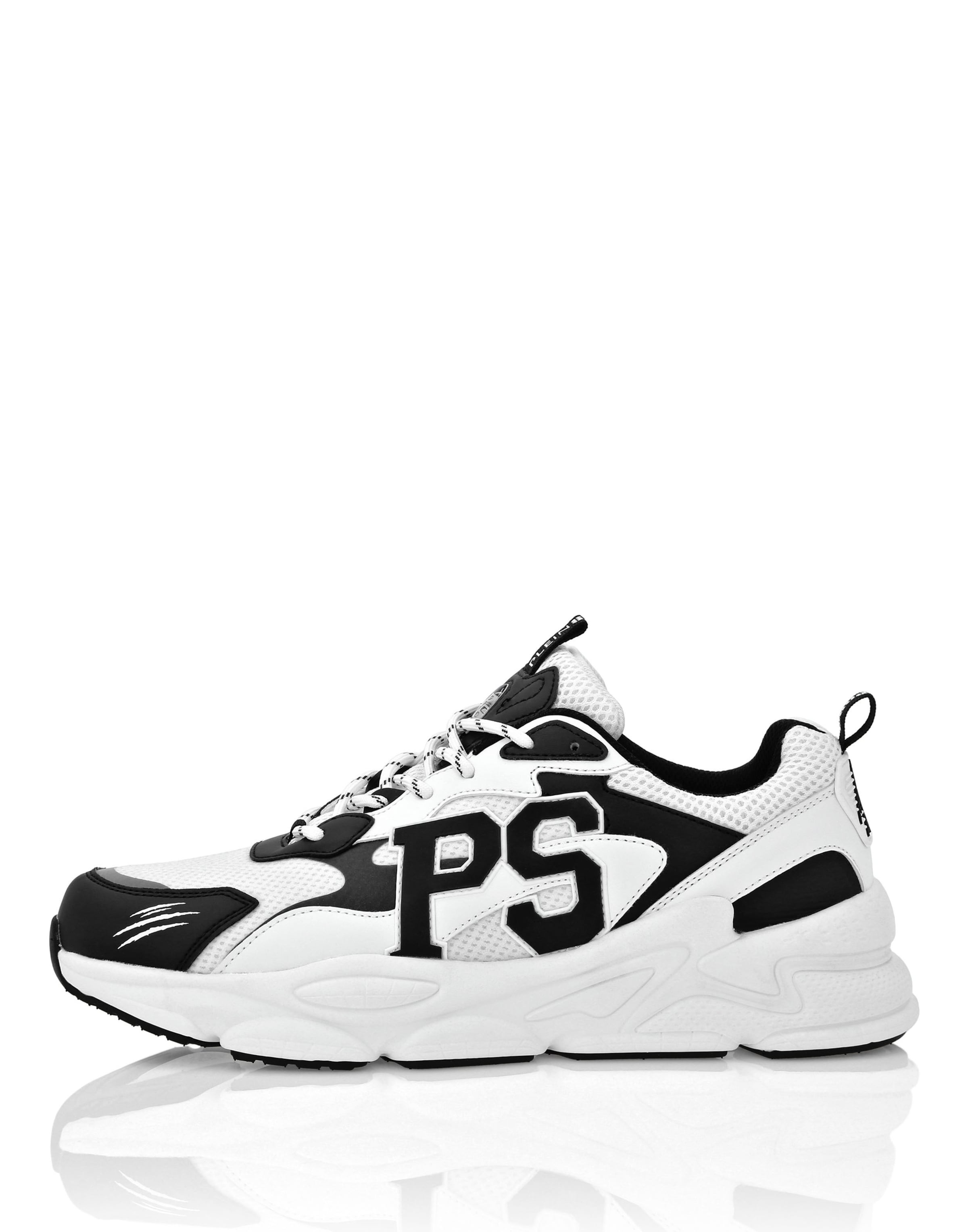 Plein Sport Sneakers laag in Wit: voorkant