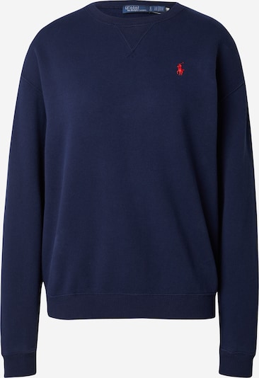 Polo Ralph Lauren Sweat-shirt en bleu marine / rouge, Vue avec produit