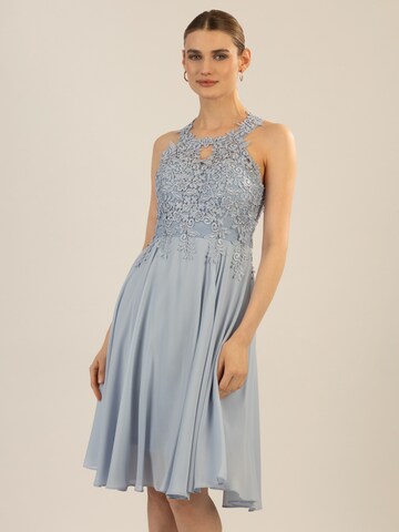 APART Cocktail Dress in Blue: front