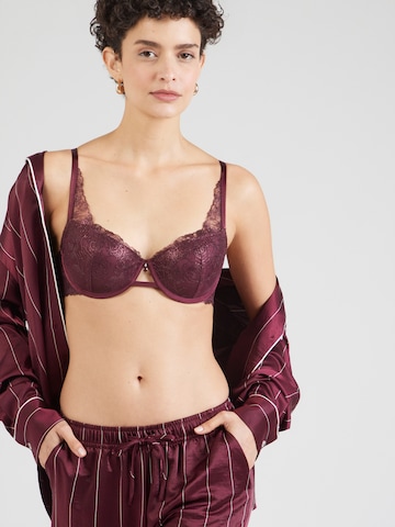 Balconnet Soutien-gorge 'Hollie' Hunkemöller en rouge : devant