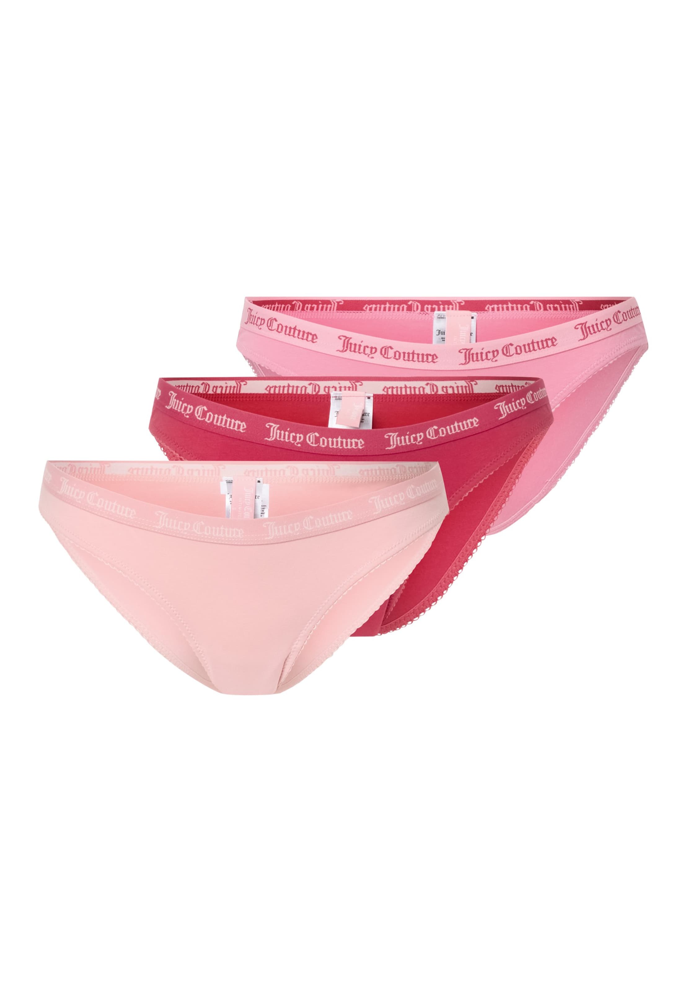 Slip 'FEMME DIDDY' de la Juicy Couture pe roz: față