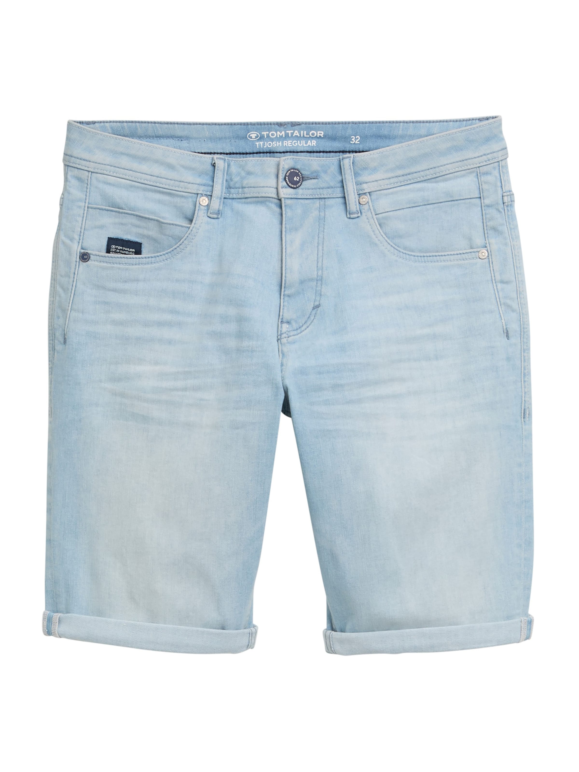 TOM TAILOR Džíny 'Josh' – modrá: přední strana