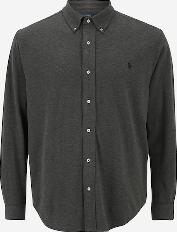 Chemise Polo Ralph Lauren Big & Tall en gris : devant