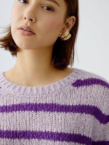 OUI Pullover i lilla