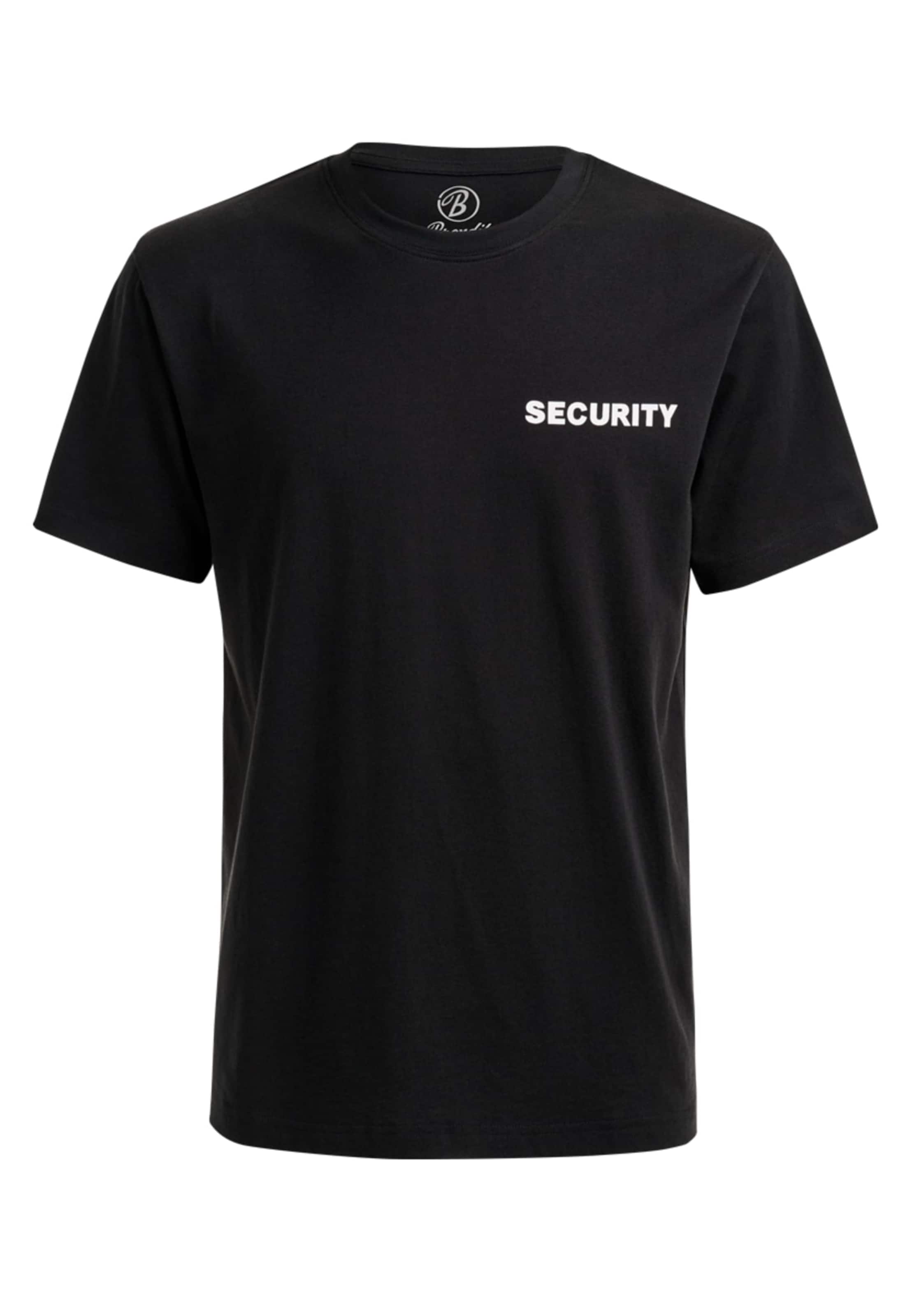 Brandit Shirt in Black: front