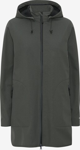 Manteau fonctionnel 'RAIN135B' ILSE JACOBSEN en gris : devant