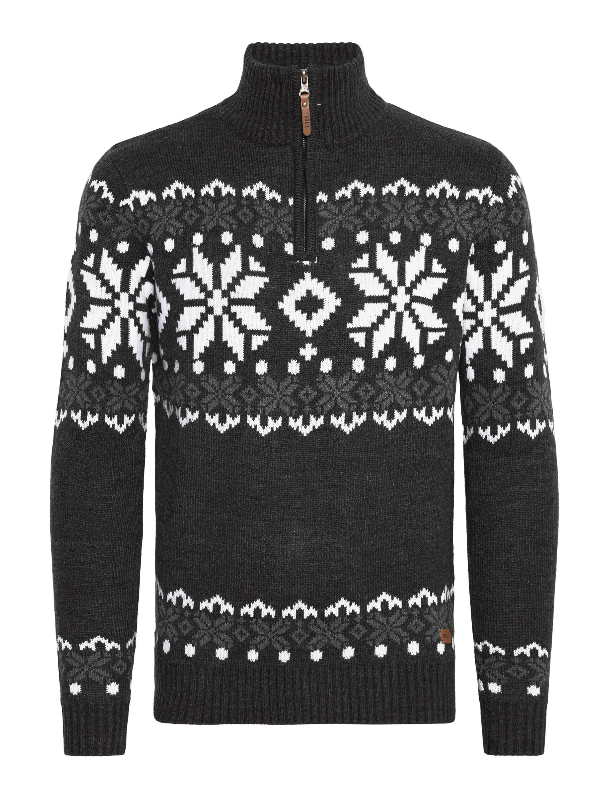 !Solid - Pullover 'Norwin' em cinzento: frente