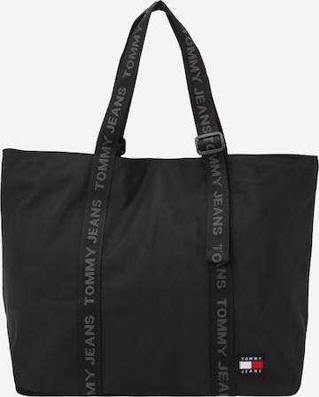 Tommy Jeans Shopper 'Essential' in Schwarz: predná strana