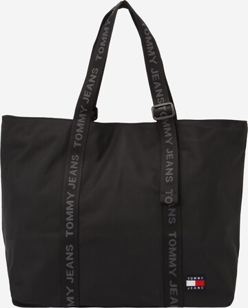 Tommy Jeans - Shopper 'Essential' em preto: frente