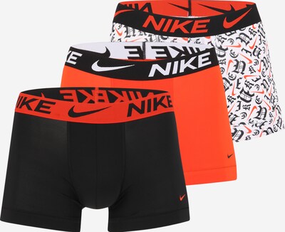 NIKE Sous-vêtements de sport en orange / noir / blanc, Vue avec produit