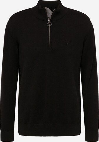 Barbour Sweater in Black: front