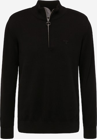 Barbour Pullover in Schwarz: predná strana