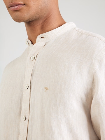 FYNCH-HATTON Regular fit Button Up Shirt in Beige