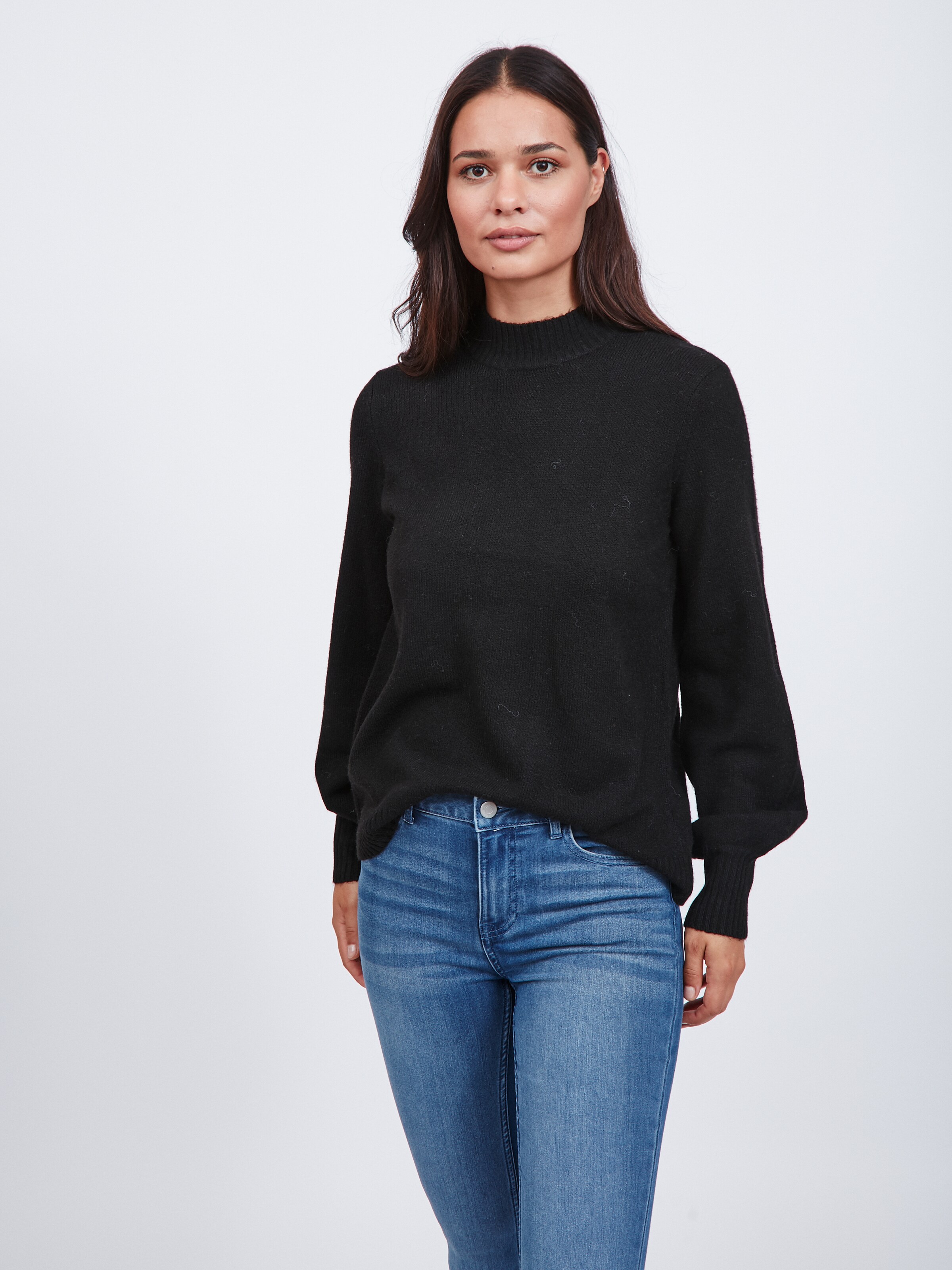 Frauen Pullover & Strick VILA Pullover 'Hanna' in Schwarz - TF77072 Frauen Pullover & Strick VILA Pullover 'Hanna' in Schwarz - TF77072