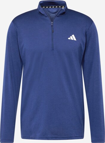 ADIDAS PERFORMANCE Performance Shirt 'Essentials' in Blue: front