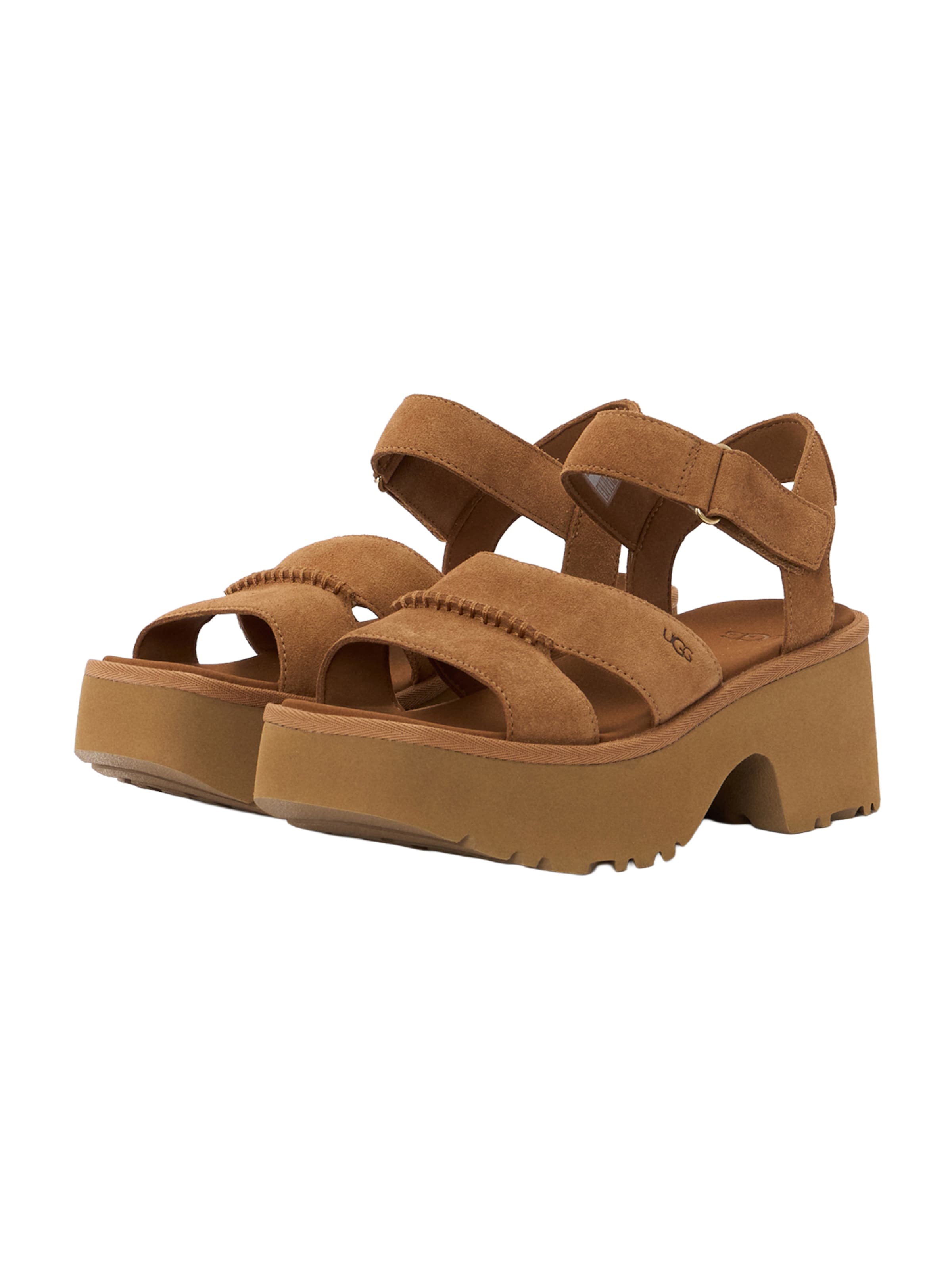 Sandales UGG en marron : devant