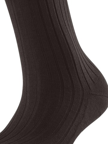 FALKE Socken 'Cotton Rib'‌‌ in Braun