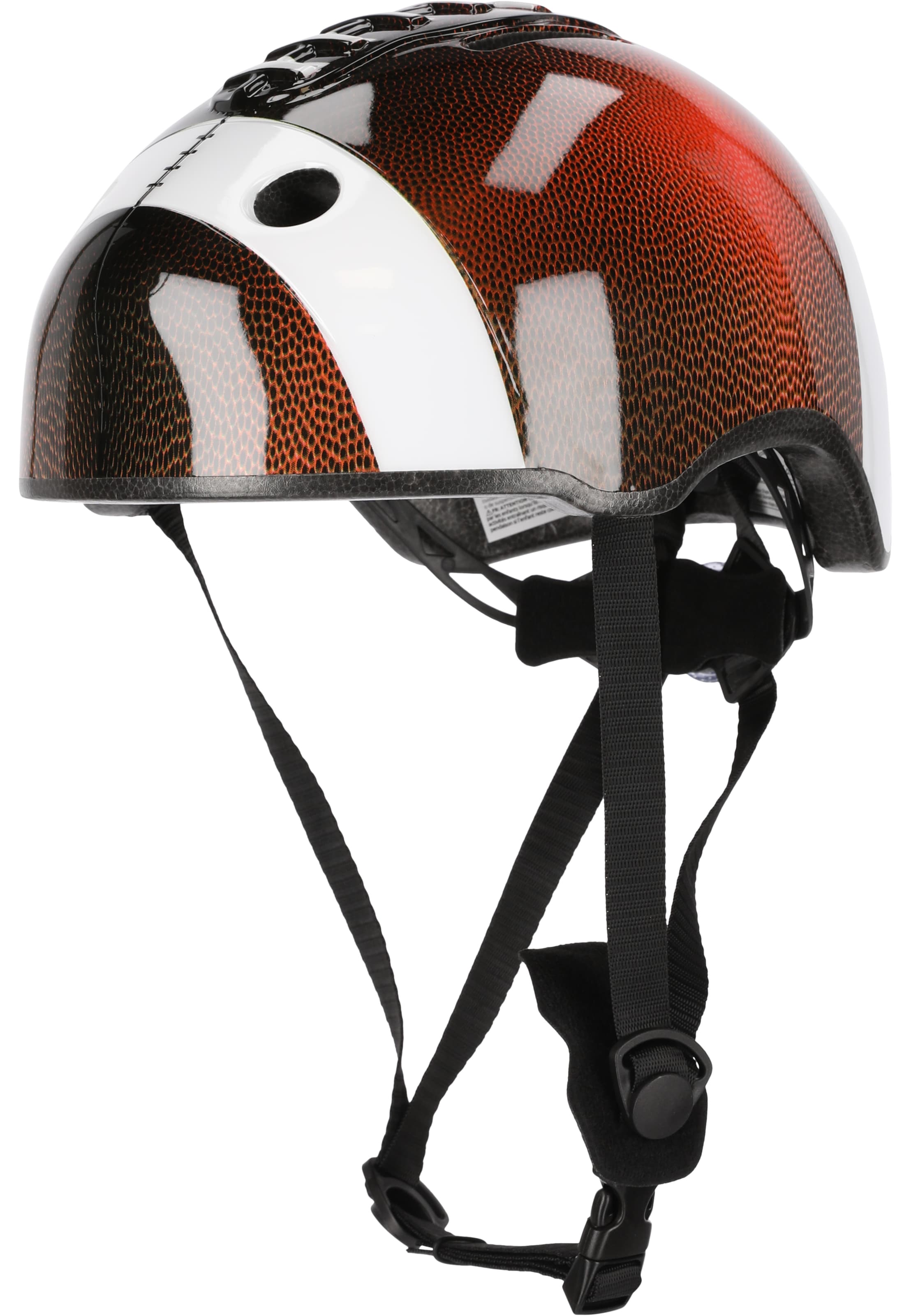 Crazy Safety Helmet 'Football' in Brown: front