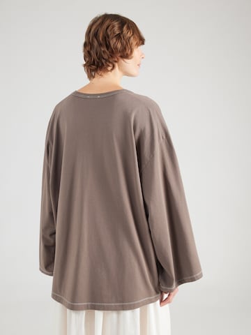T-shirt 'FIZVALLEY' AMERICAN VINTAGE en marron