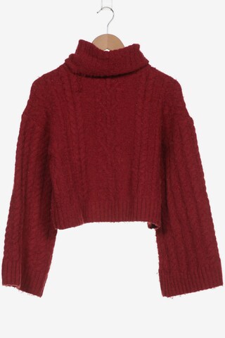 NA-KD Sweater & Cardigan in XS in Red
