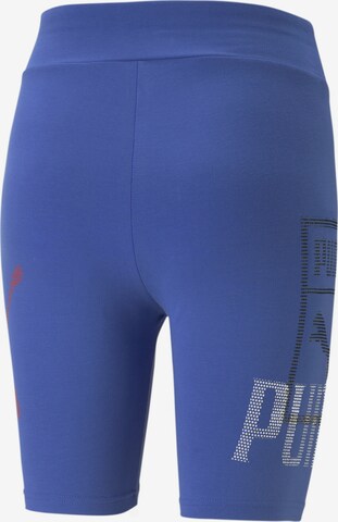 PUMA Regular Leggings in Blau