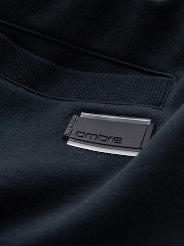 Regular Pantalon Ombre en noir
