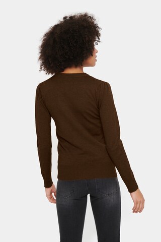 SAINT TROPEZ Pullover 'Mila' i brun