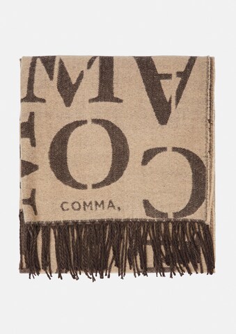 COMMA Schal in Braun