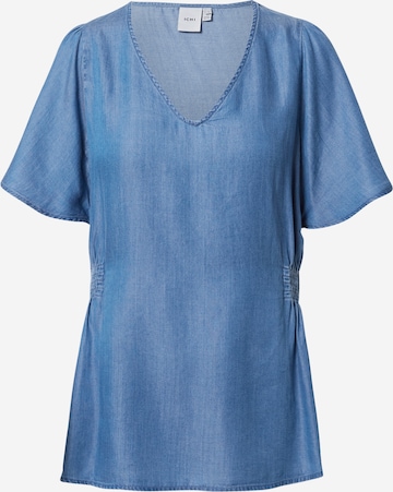 ICHI - Blusa en azul: frente