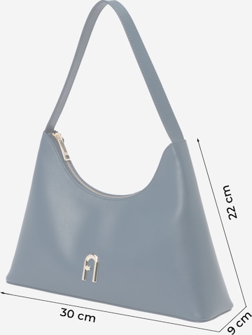 FURLA Schoudertas 'DIAMANTE' in Blauw