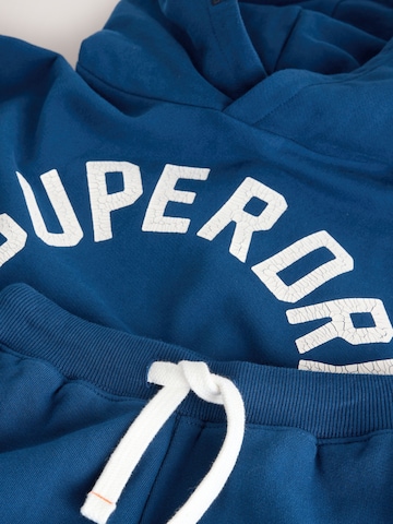 Superdry Облекло за бягане в синьо