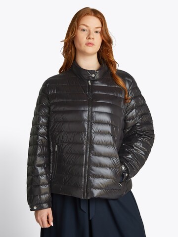 Veste mi-saison Tommy Hilfiger Curve en noir : devant