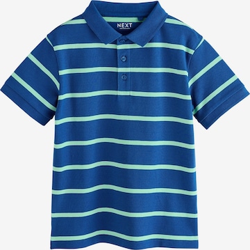 T-Shirt Next en bleu : devant