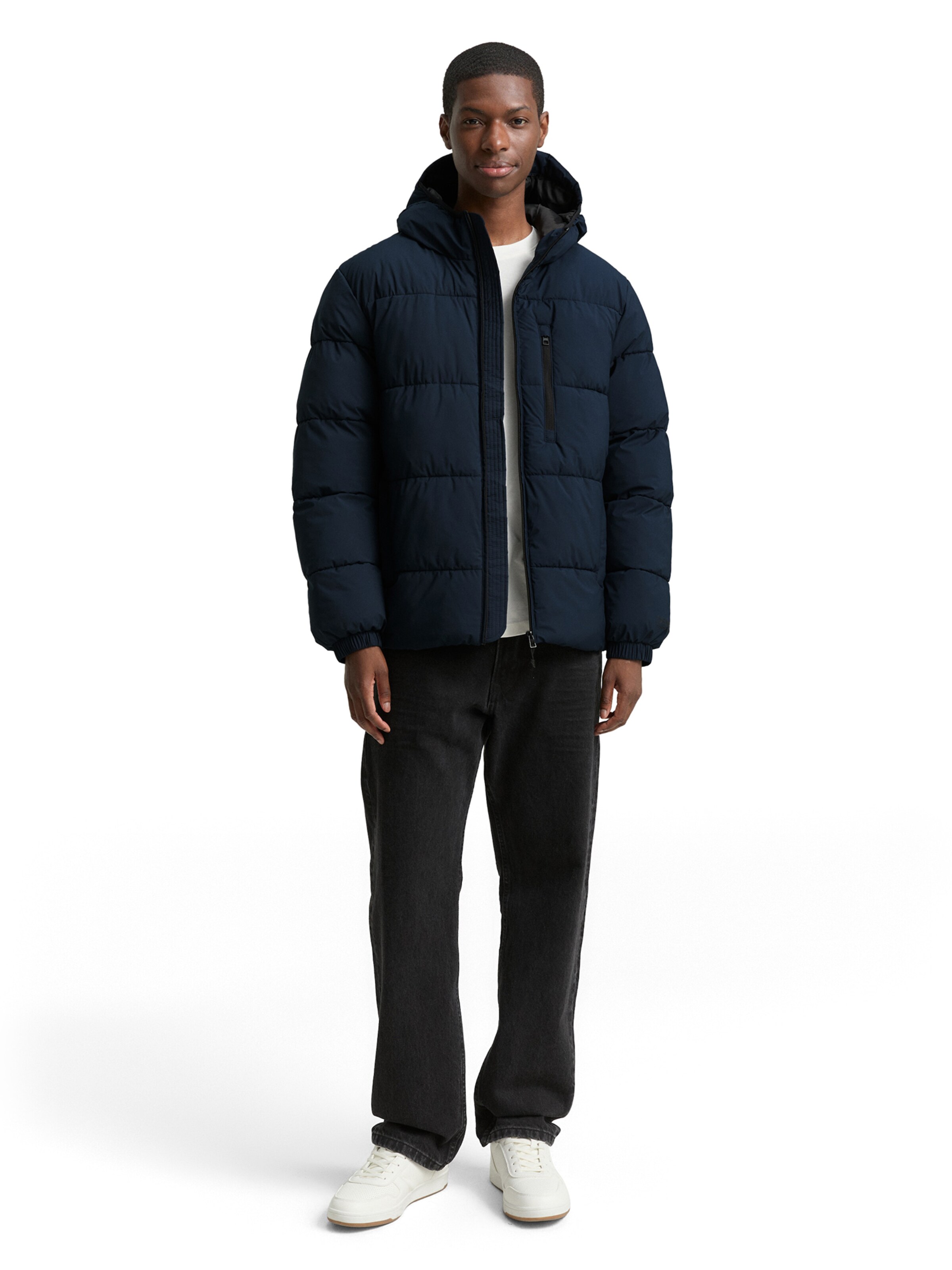 TOM TAILOR DENIM Зимняя куртка в Синий