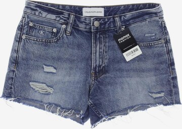 Calvin Klein Jeans Shorts in S in Blue: front