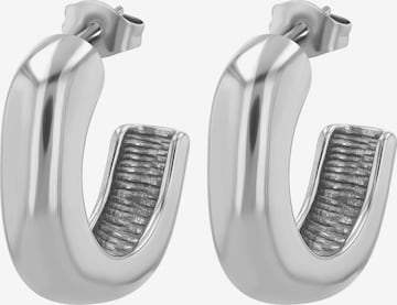 Akzent Earrings 'Vilma, langlebig' in Silver: front