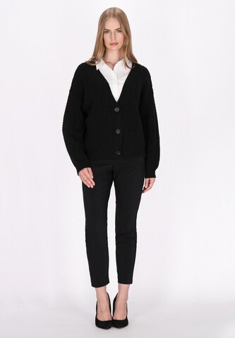 Cardigan DreiMaster Klassik en noir