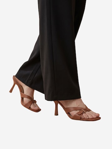 My fashion Wide Leg Hose in Schwarz