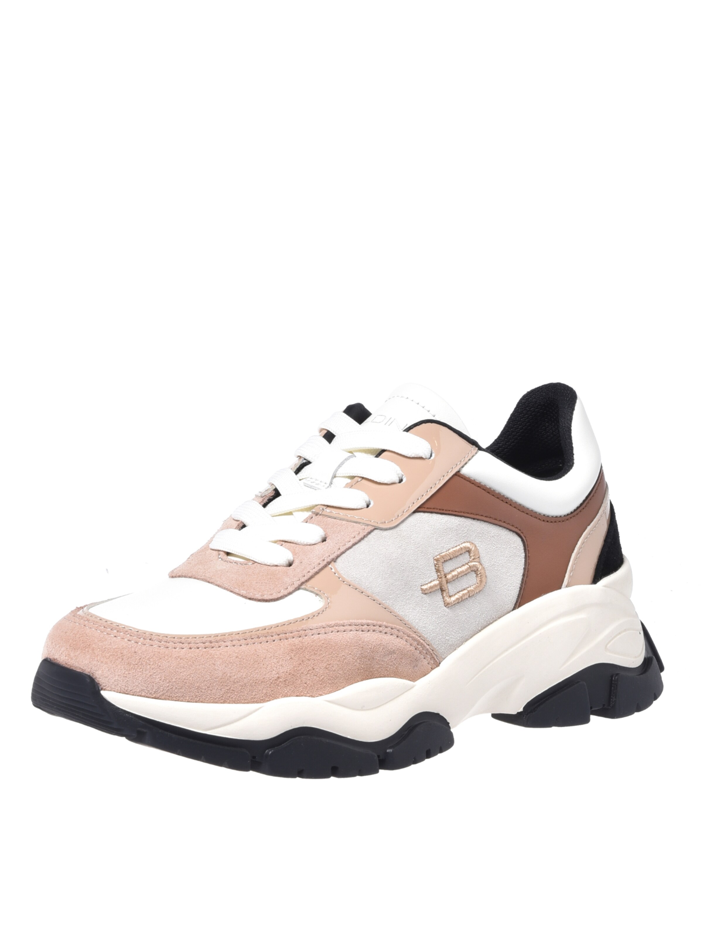 BALDININI Platform trainers in Mixed colours: front