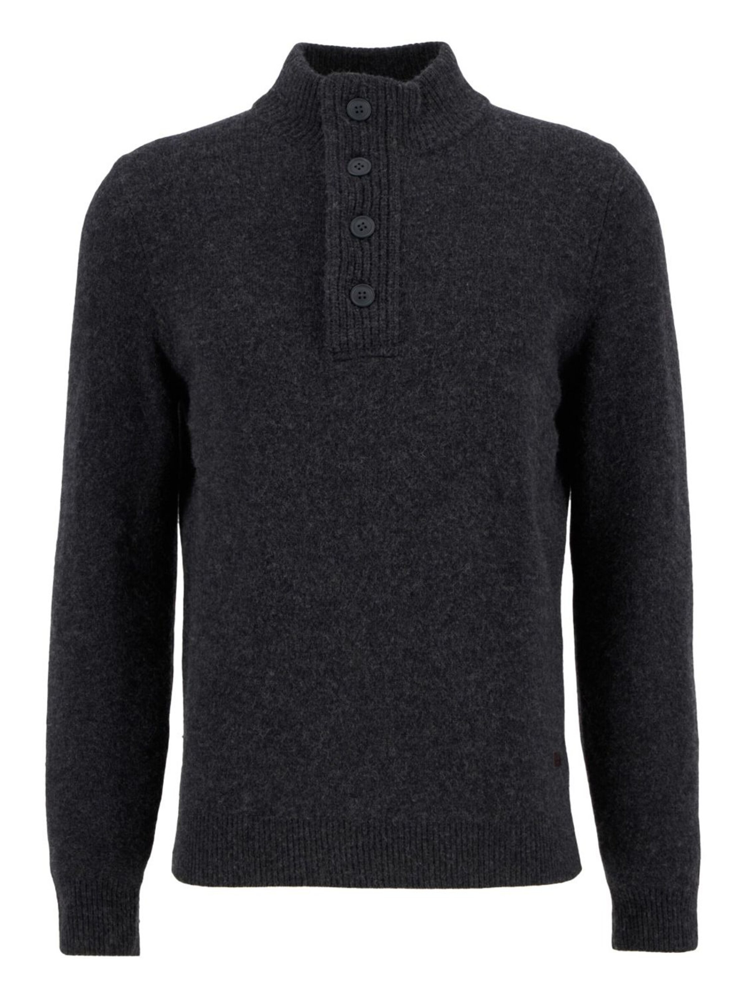 Barbour Shirt in Grijs: voorkant