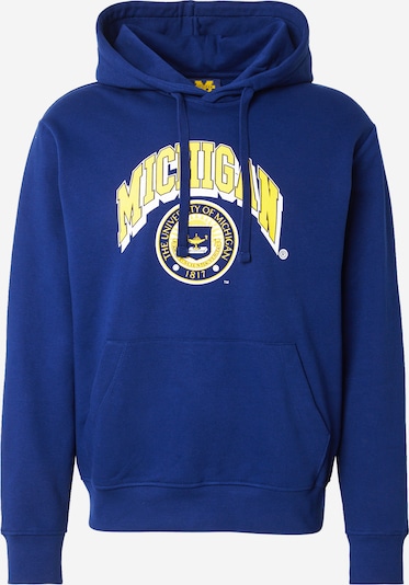 JACK & JONES Collegepaita 'JJMICHIGAN' värissä laivastonsininen / keltainen / valkoinen, Tuotenäkymä