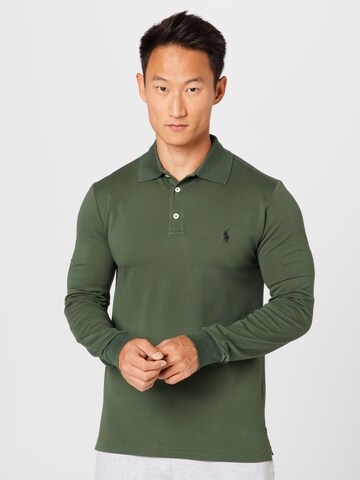 Polo Ralph Lauren Koszulka 'STRETCH MESH' w kolorze zielony: przód