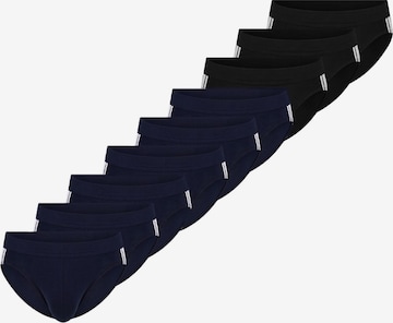 SCHIESSER Slip '95/5 Stretch - Organic Cotton' in Blauw: voorkant