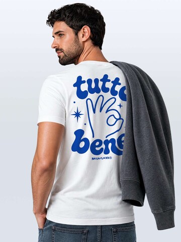 Neverless Shirt 'Tutto Bene' in White