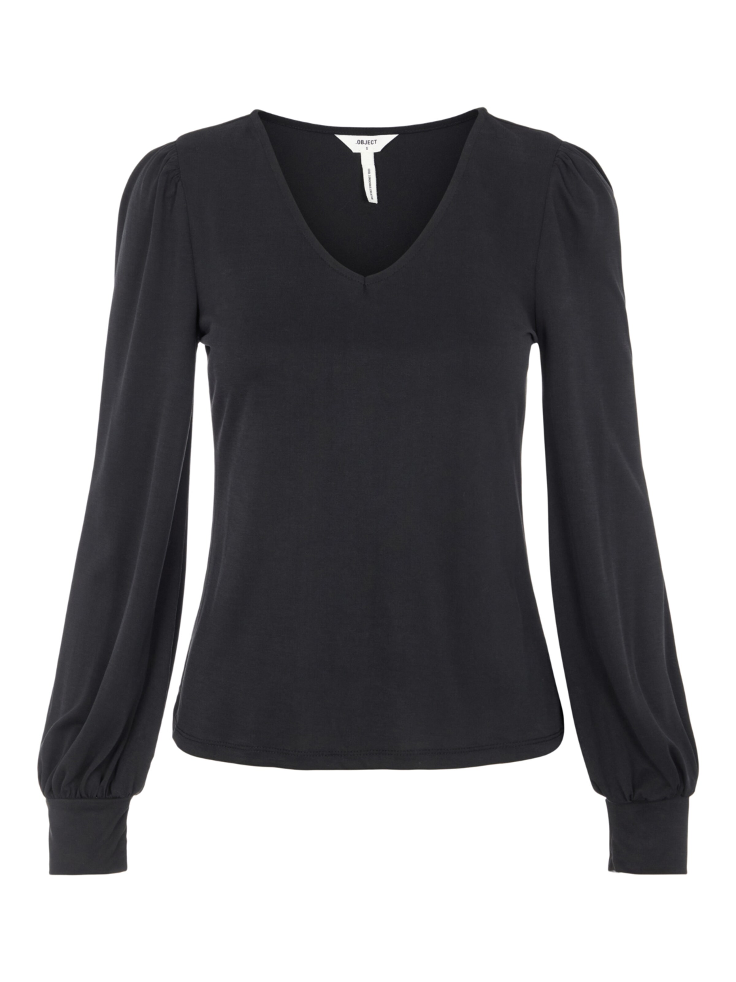 OBJECT Shirt 'Annie' in Black: front