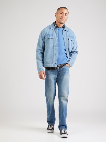 LEVI'S ® Regular Fit Sweatshirt 'Original Housemark' in Blau